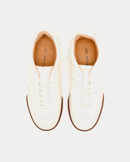 Foot Industry Ultrathin Antique White Low Top Sneakers - 2