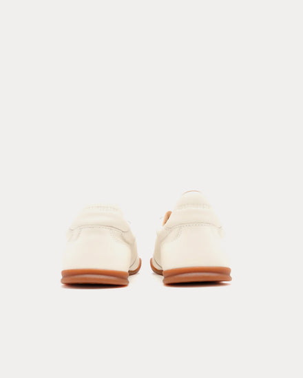 Foot Industry Ultrathin Antique White Low Top Sneakers - 4
