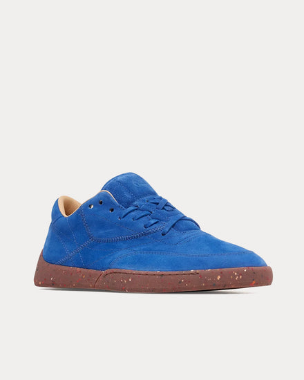 Gabriela Hearst Ohio Nubuck Cobalt Low Top Sneakers - 2