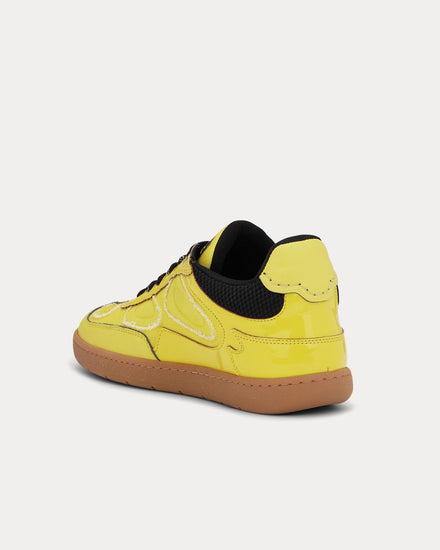 Ganni 08 Blazing Yellow Low Top Sneakers - 3