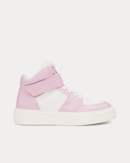 Ganni Sporty Mix Light Lilac High Top Sneakers - 1