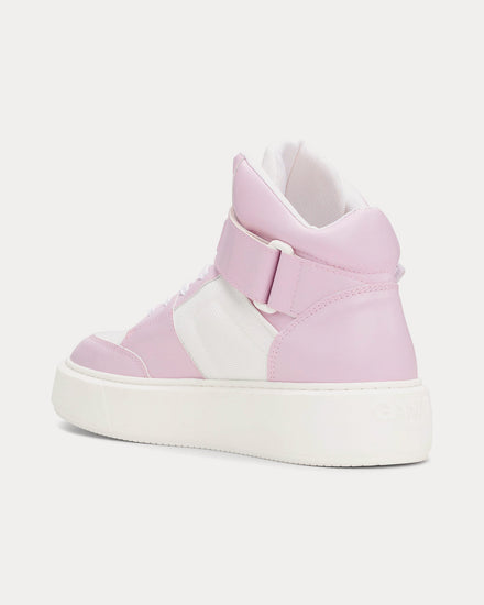 Ganni Sporty Mix Light Lilac High Top Sneakers - 3