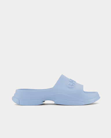 Ganni Pool Baby Blue Slides