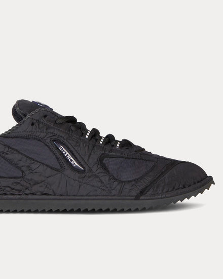 Givenchy Flat Synthetic Fiber Black Low Top Sneakers - 4