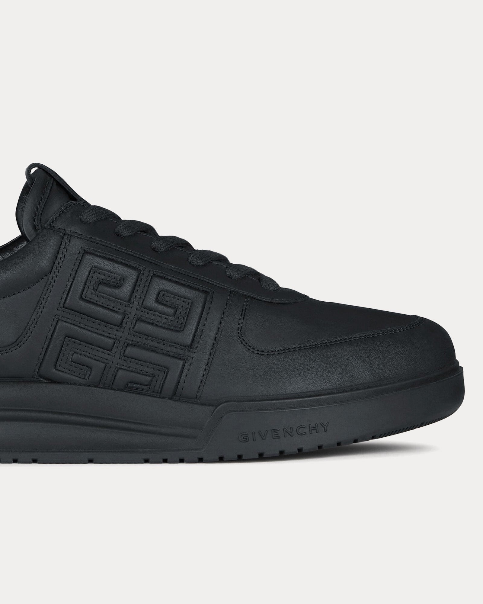 Givenchy - G4 Leather Black Low Top Sneakers