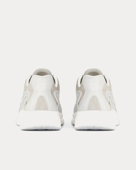 Givenchy NFNTY-52 Runners Suede & Mesh Light Grey Low Top Sneakers - 3