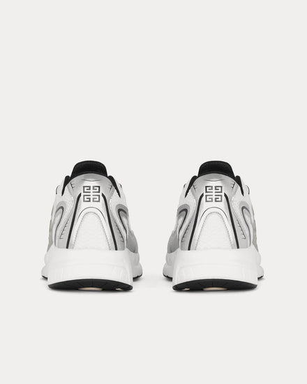Givenchy NFNTY-52 Runners Synthetic, Leather & Mesh White / Silvery Low Top Sneakers - 3