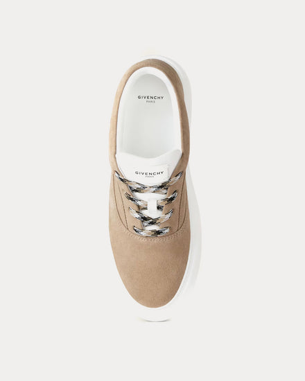Givenchy New City Suede Beige Low Top Sneakers - 2