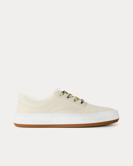 Givenchy New City Canvas Ivory Low Top Sneakers - 1