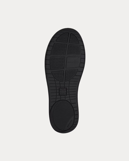 Givenchy Skate Nubuck & Synthetic Fiber Black Mid Top Sneakers - 5