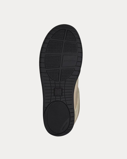 Givenchy Skate Nubuck & Synthetic Fiber White Mid Top Sneakers - 5