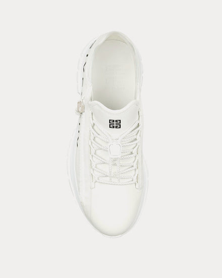 Givenchy Spectre Runner Leather With Zip White / Black Low Top Sneakers - 2