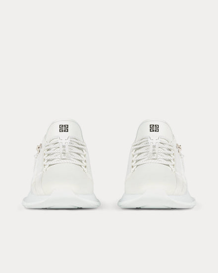 Givenchy Spectre Runner Leather With Zip White / Black Low Top Sneakers - 3