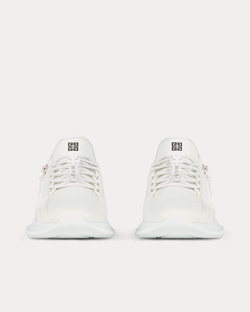 Givenchy Spectre Runner Leather With Zip White / Black Low Top Sneakers - 3