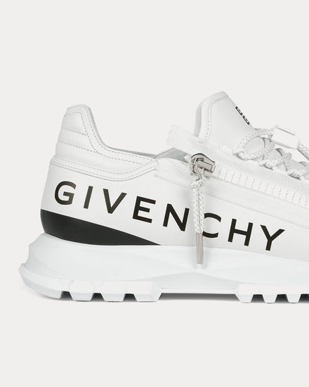 Givenchy Spectre Runner Leather With Zip White / Black Low Top Sneakers - 5