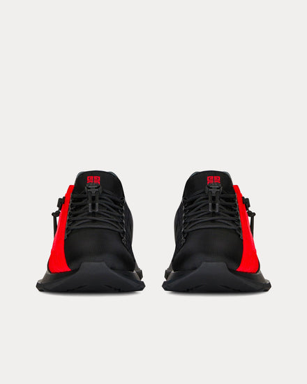 Givenchy Spectre Runner Synthetic Fiber  With Zip Black / Red Low Top Sneakers - 3
