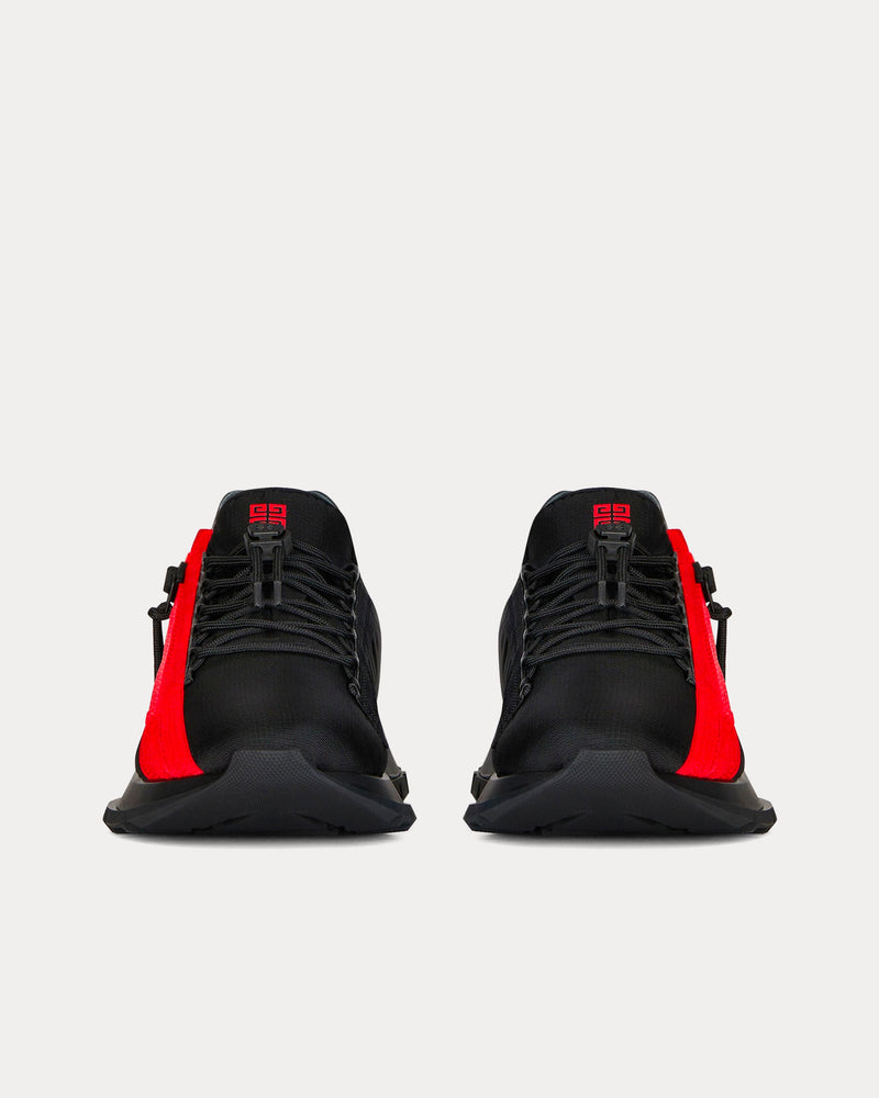 Givenchy Spectre Runner Synthetic Fiber  With Zip Black / Red Low Top Sneakers - 3