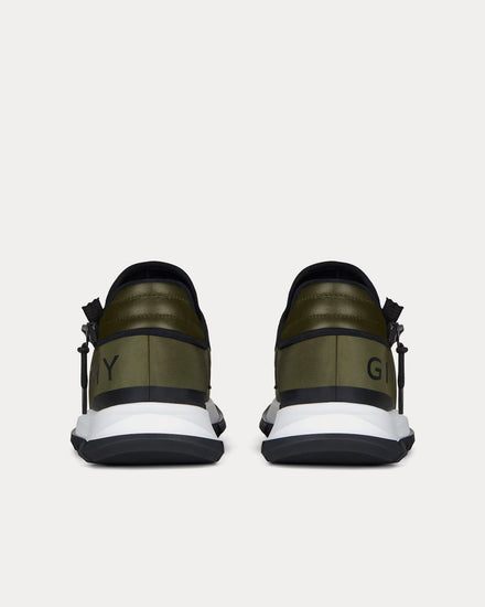 Givenchy Spectre Runner Synthetic Fiber  With Zip Khaki / Black Low Top Sneakers - 4