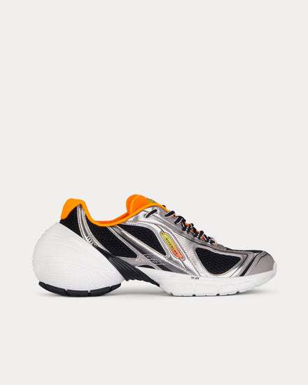 Givenchy TK-MX Runner Mesh & Synthetic Leather White / Black / Silvery Low Top Sneakers - 1