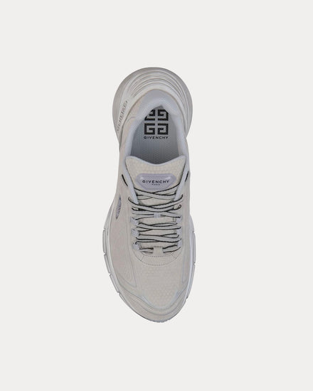 Givenchy TK-MX Runner Suede with Used-Effect Light Grey Low Top Sneakers - 2