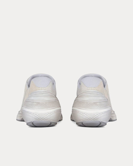 Givenchy TK-MX Runner Suede with Used-Effect Light Grey Low Top Sneakers - 4