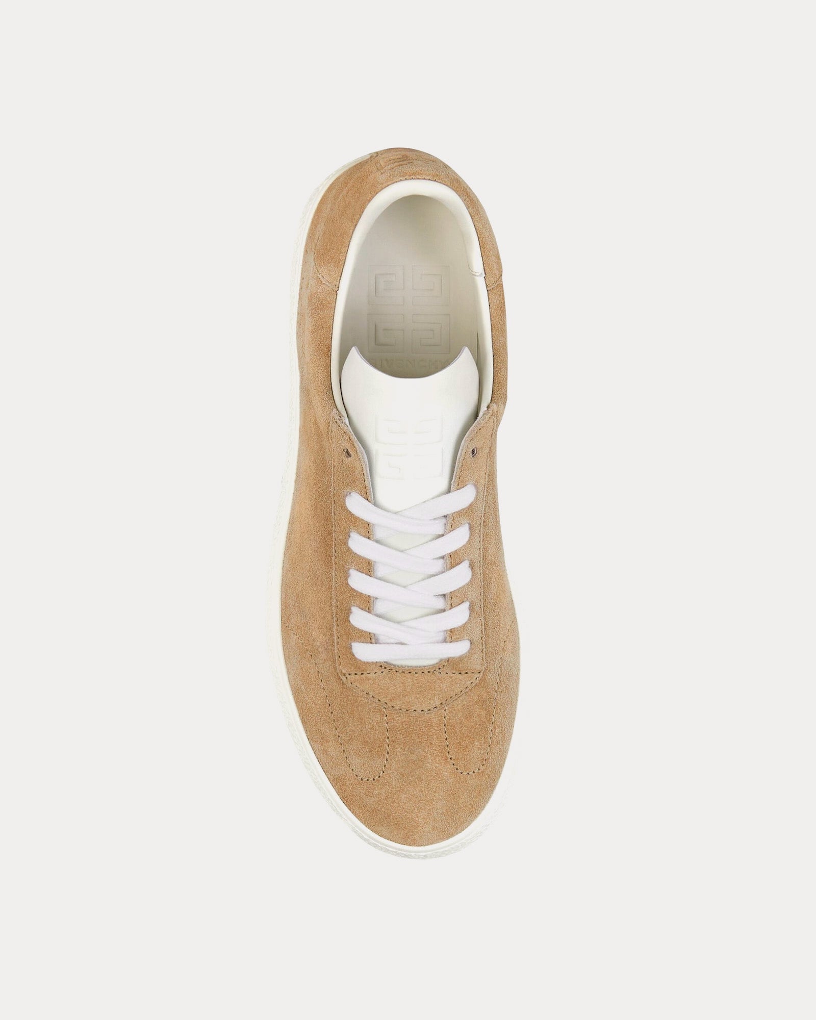 Givenchy - Town Suede Natural Beige Low Top Sneakers