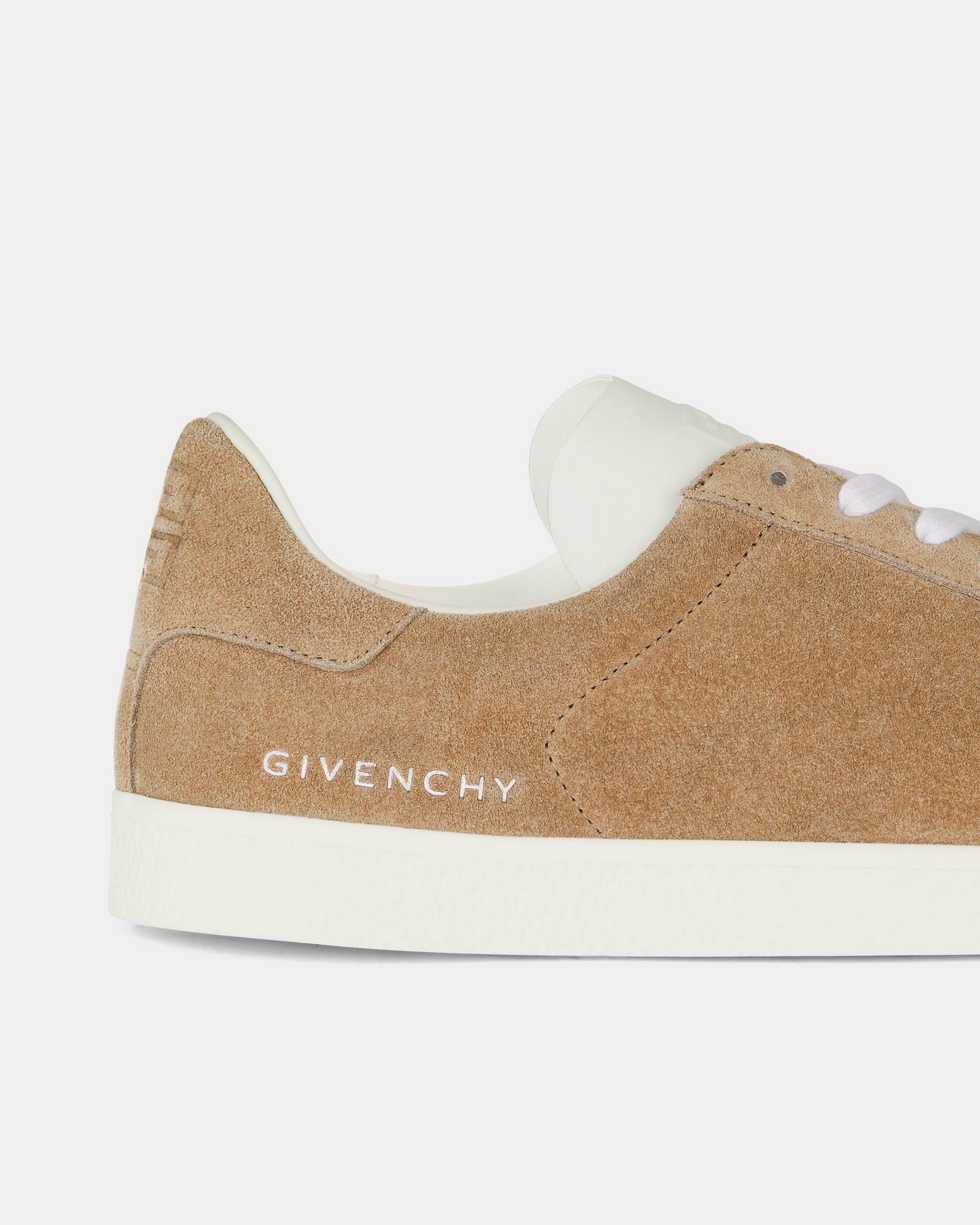 Givenchy - Town Suede Natural Beige Low Top Sneakers