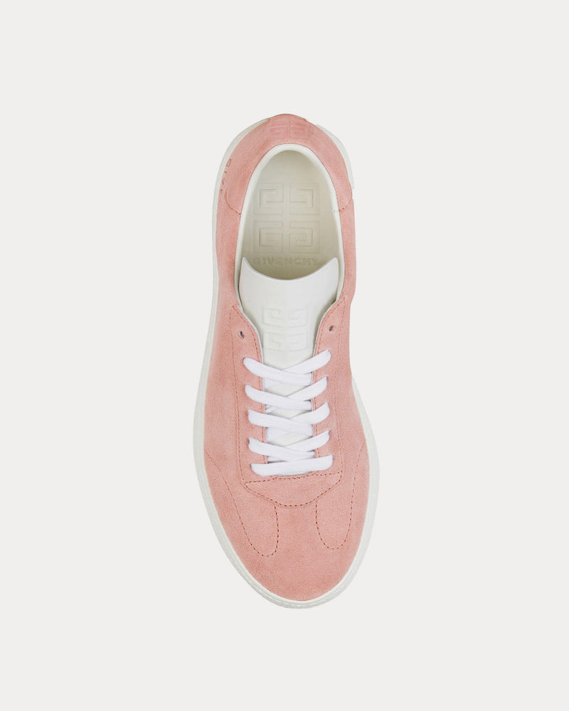 Givenchy Town Suede Old Pink Low Top Sneakers - 2