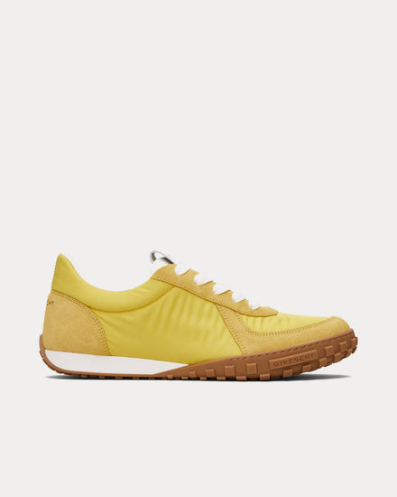 Givenchy Glide Runner Bright Yellow Low Top Sneakers - 1