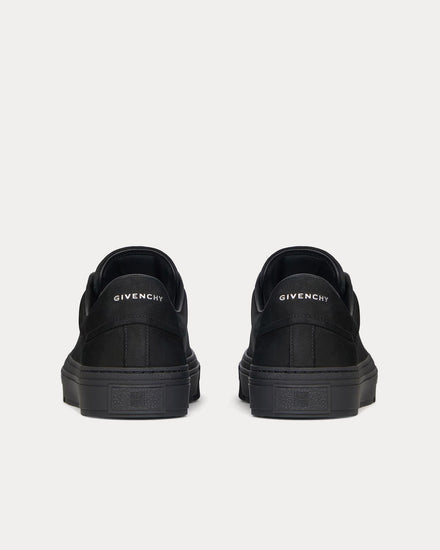 Givenchy City Sport Nubuck Black Low Top Sneakers - 3