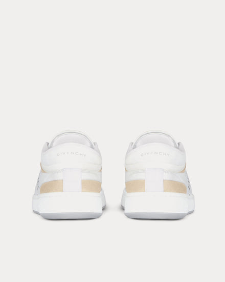 Givenchy G Move Leather White / Beige Low Top Sneakers - 4
