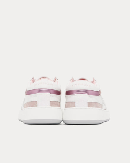Givenchy G Move Leather White / Pink Low Top Sneakers - 4