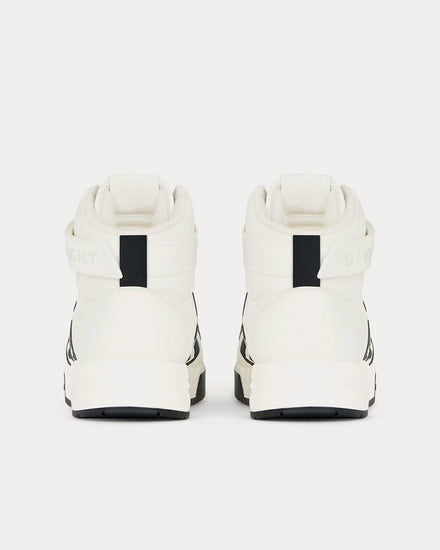 Givenchy G4 Leather White / Black High Top Sneakers - 4