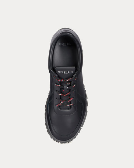 Givenchy Glide Runner Leather Black Low Top Sneakers - 2