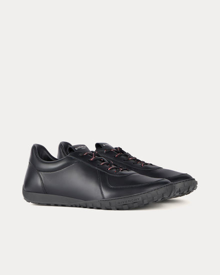Givenchy Glide Runner Leather Black Low Top Sneakers - 3