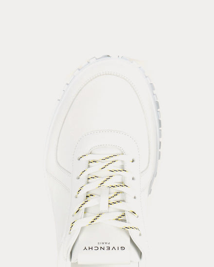 Givenchy Glide Runner Leather White Low Top Sneakers - 5