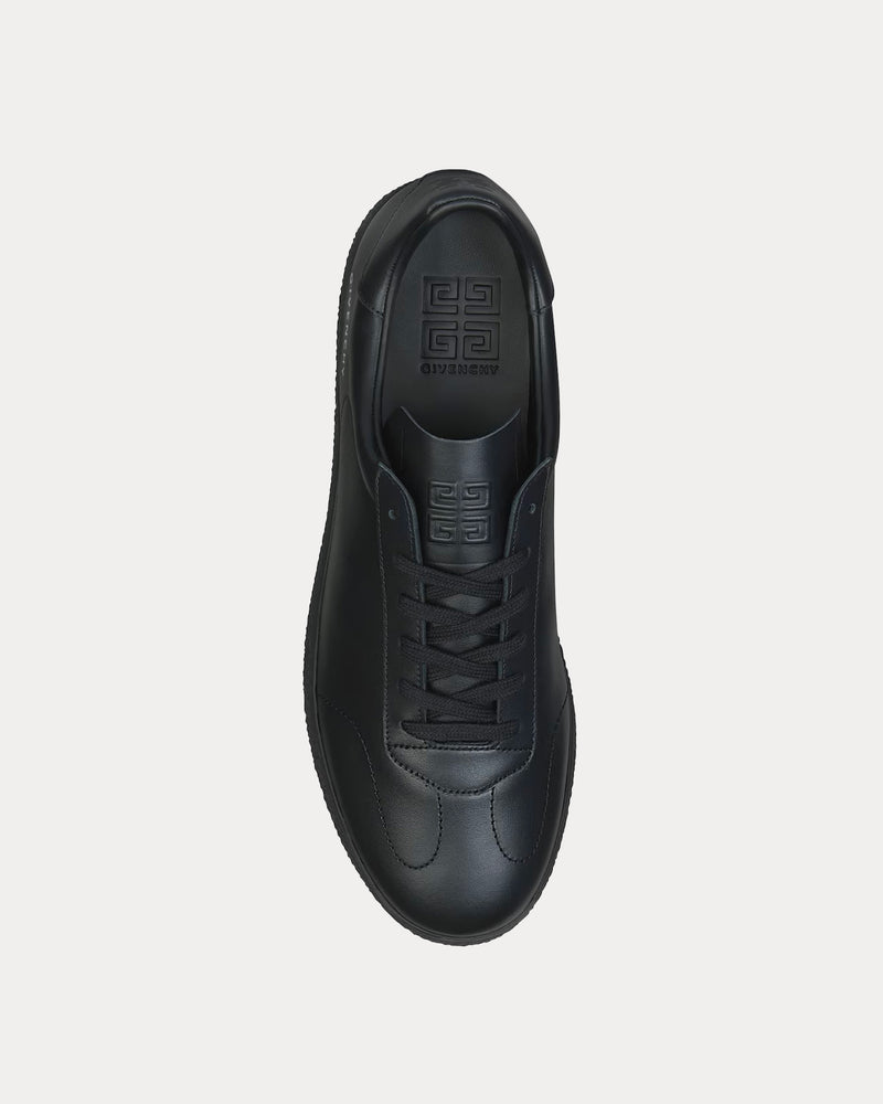 Givenchy White Calf Leather Bos Taurus Low Top Sneakers