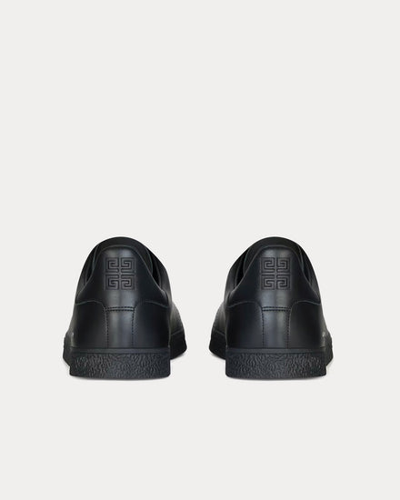 Givenchy Town Leather Black Low Top Sneakers - 3