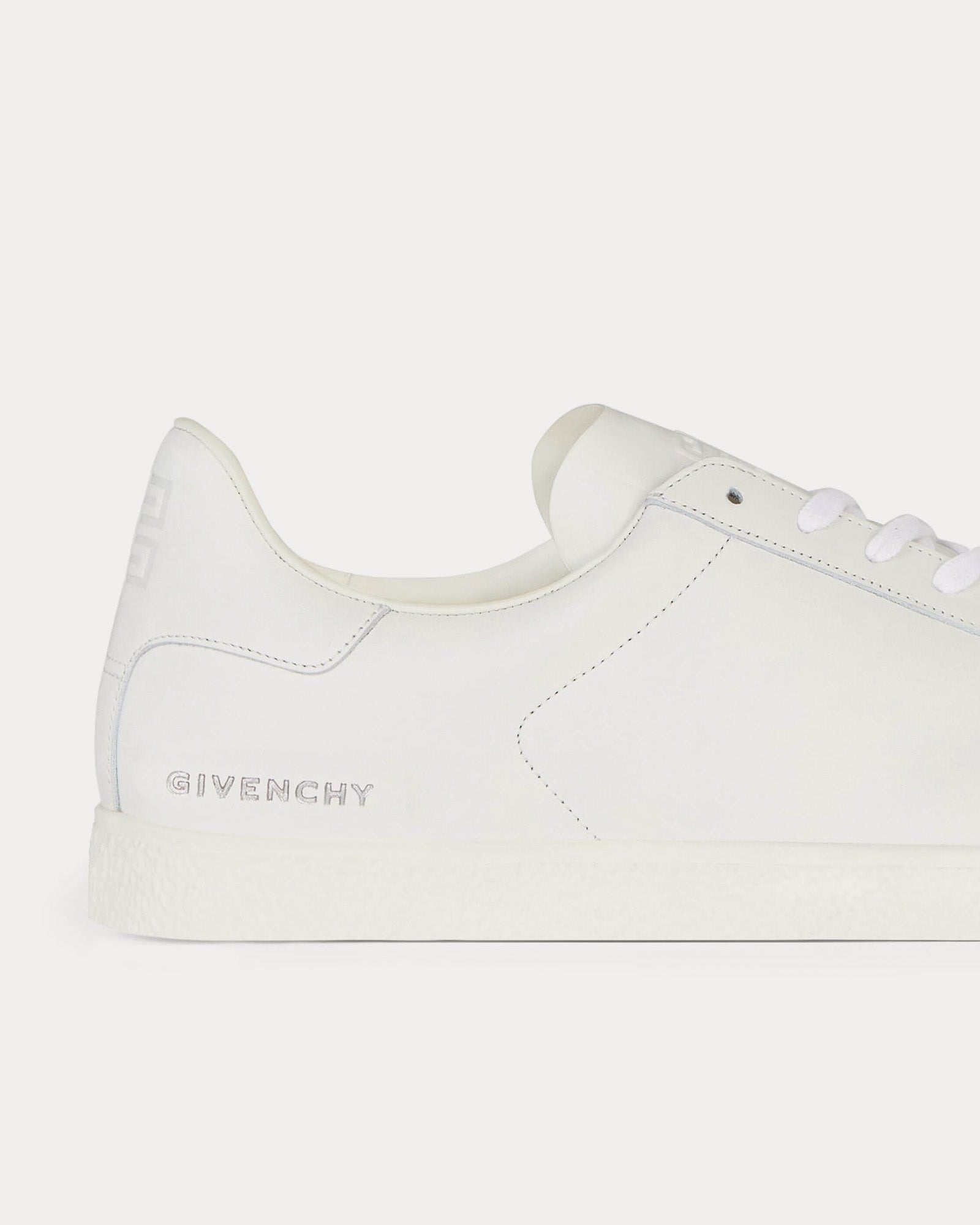 Givenchy - Town Leather White Low Top Sneakers