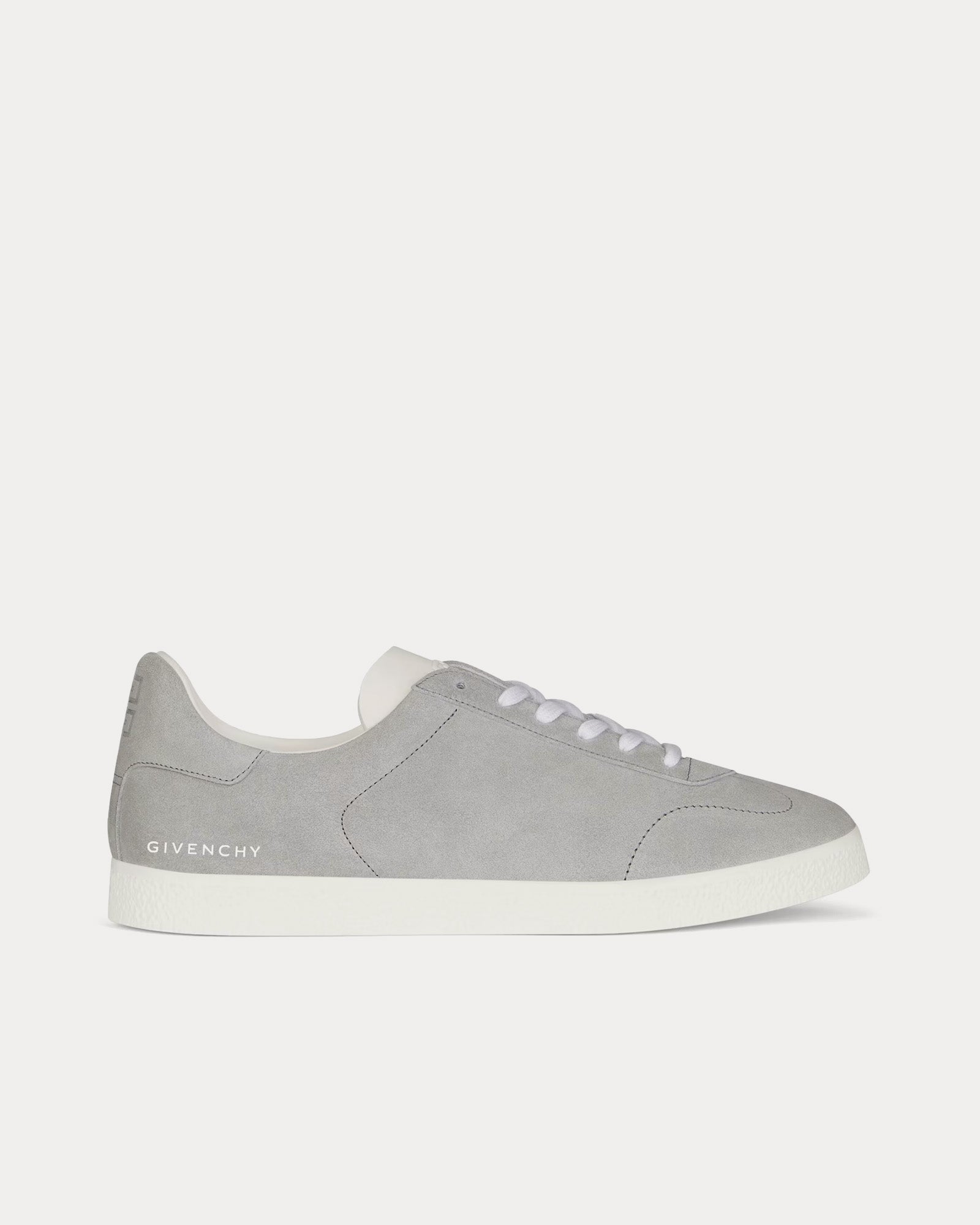 Givenchy - Town Suede Light Grey Low Top Sneakers