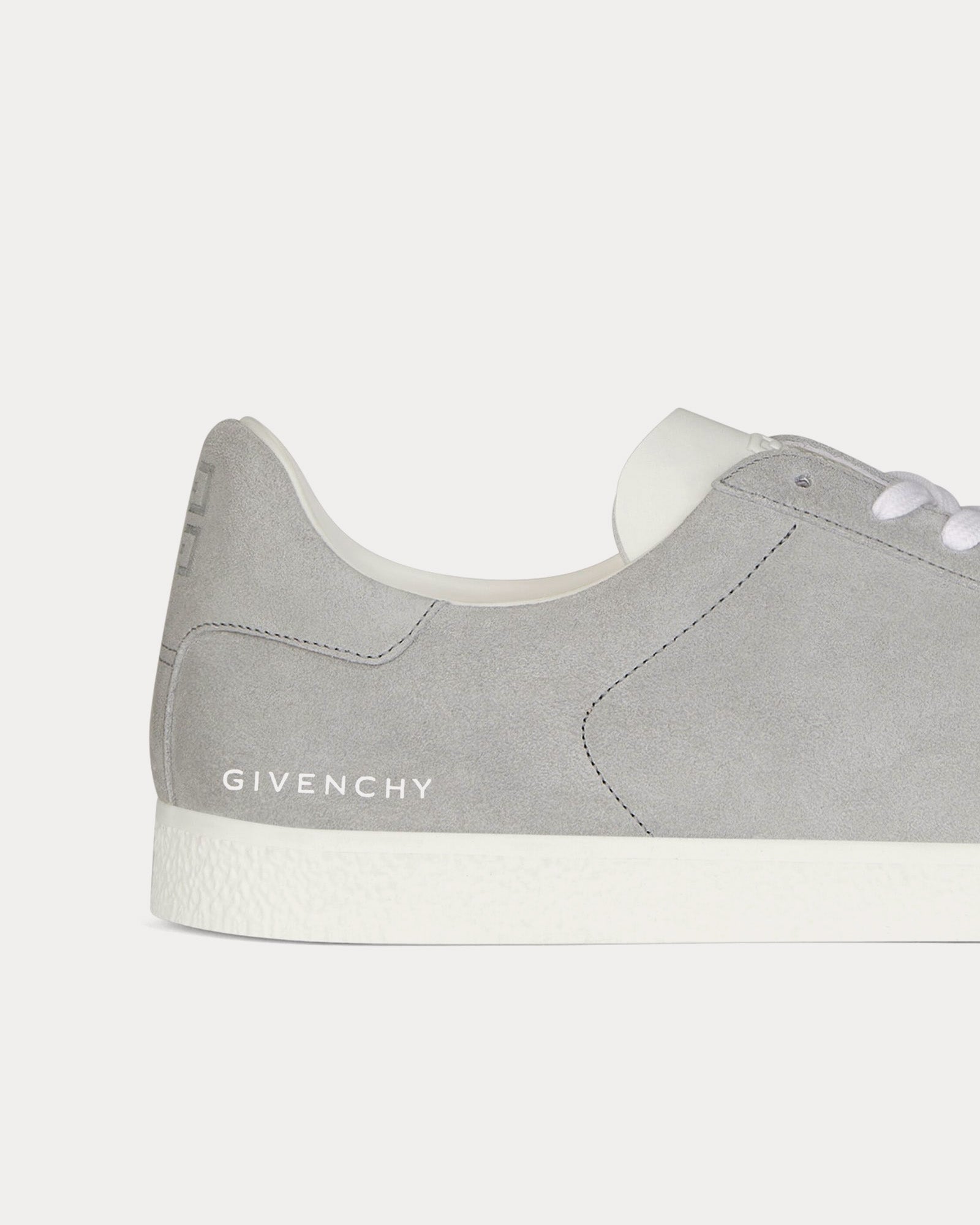 Givenchy - Town Suede Light Grey Low Top Sneakers