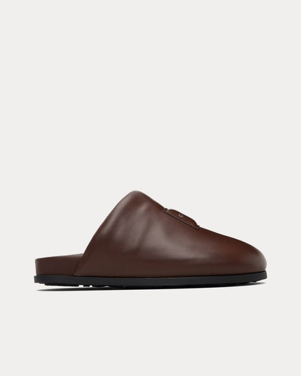 Givenchy Puffy Leather Brown Mules - 1