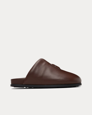 Givenchy Puffy Leather Brown Mules