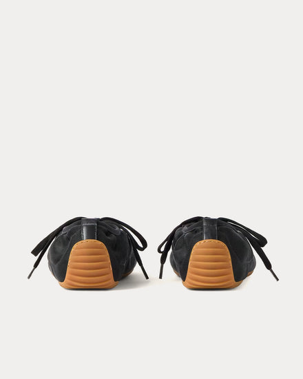 Givenchy Slim Transparent Mesh & Leather Black Low Top Sneakers - 4