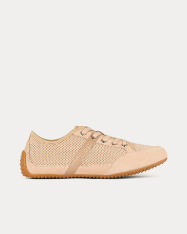 Givenchy Slim Mesh & Suede Pink Low Top Sneakers
