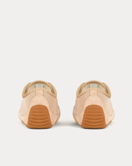 Givenchy Slim Mesh & Suede Pink Low Top Sneakers - 4