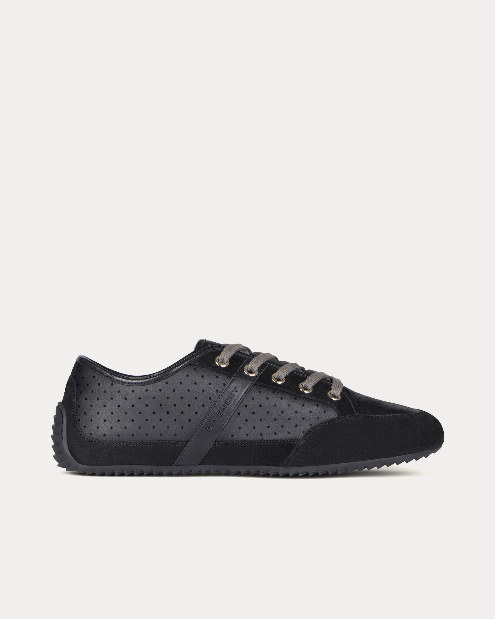 Givenchy Black Fabric Low Top Sneakers