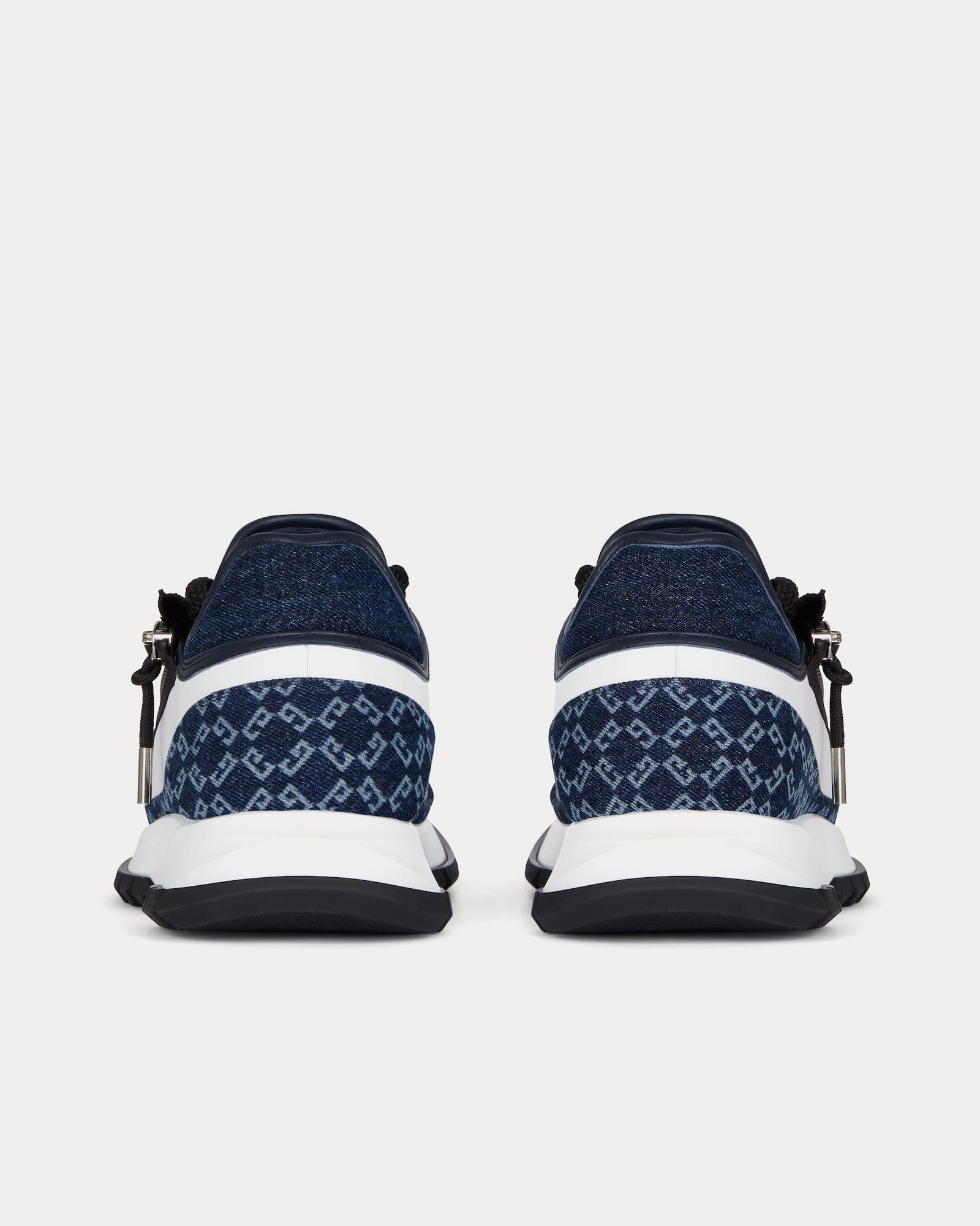 Givenchy Blue Leather Low Top Sneakers