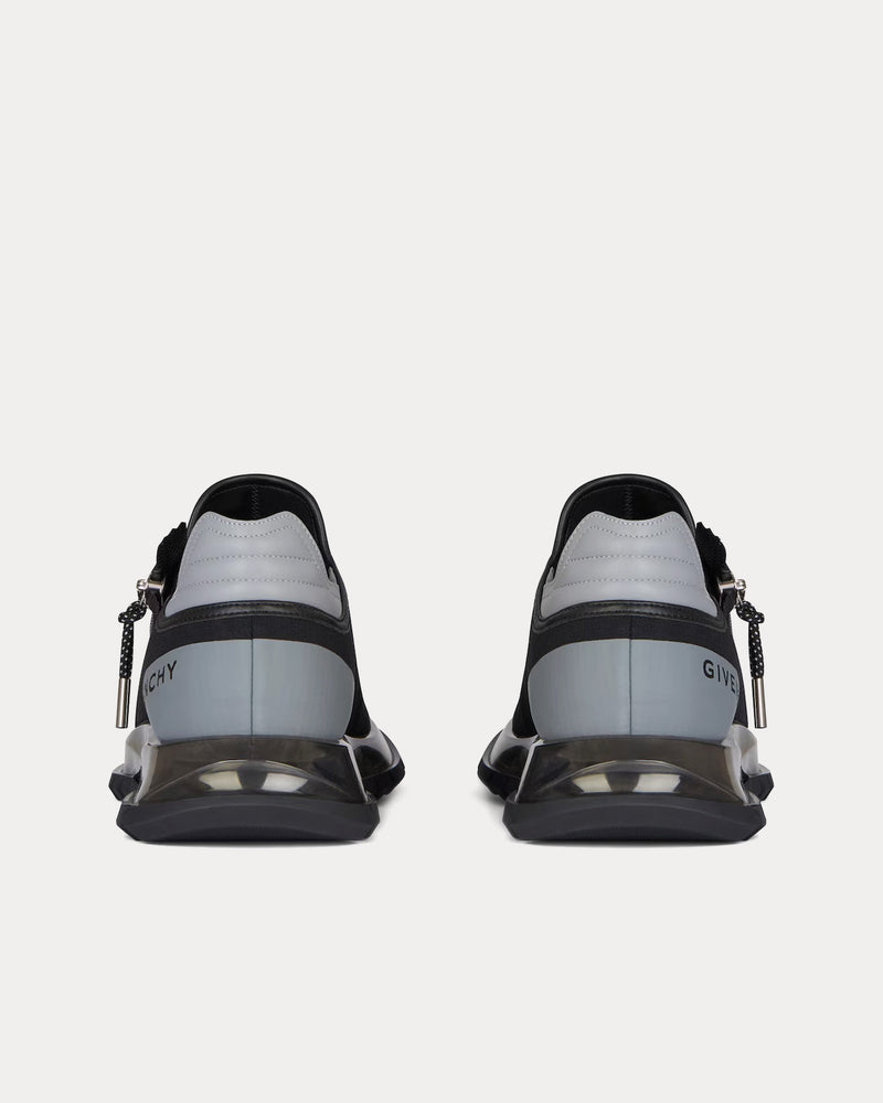Givenchy Spectre Runner Synthetic Fiber Black / Grey Low Top Sneakers - 3