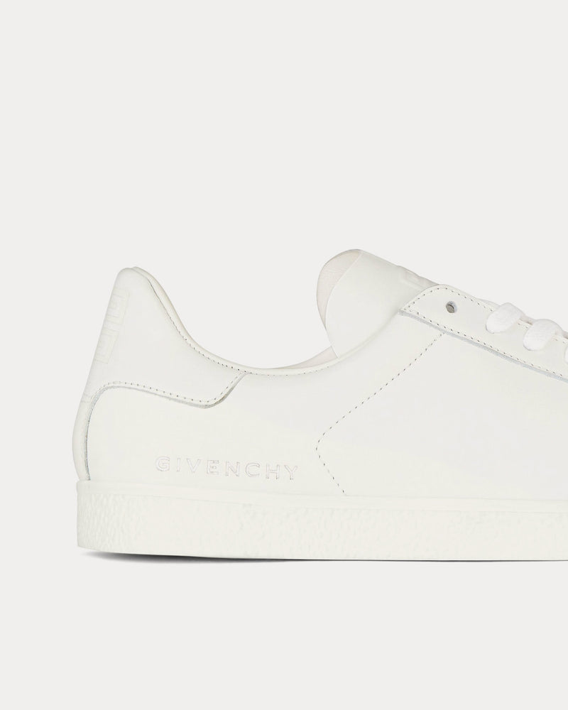 Givenchy Town Leather White Low Top Sneakers - 3